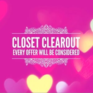 Closet close out!